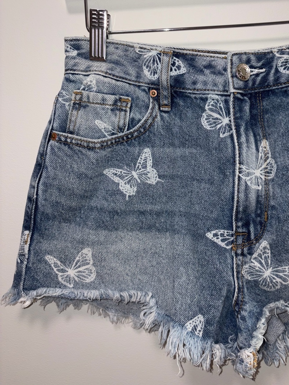 PacSun High Rise Jean Shorts - Picture 3 of 4